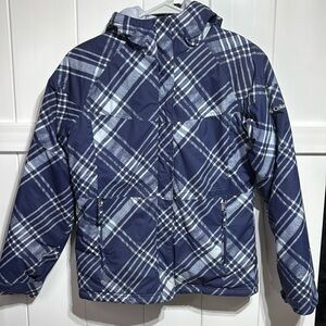Columbia girls hooded winter coat